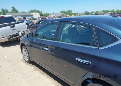 2015 Nissan Sentra Sv из США, поврежденный, VIN 3N1AB7AP2FY258217